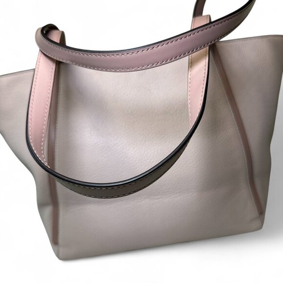 Michael Kors Whitney Large Leather Tote Bag - Light Pink/Rose Gold NWT - Picture 6 of 16